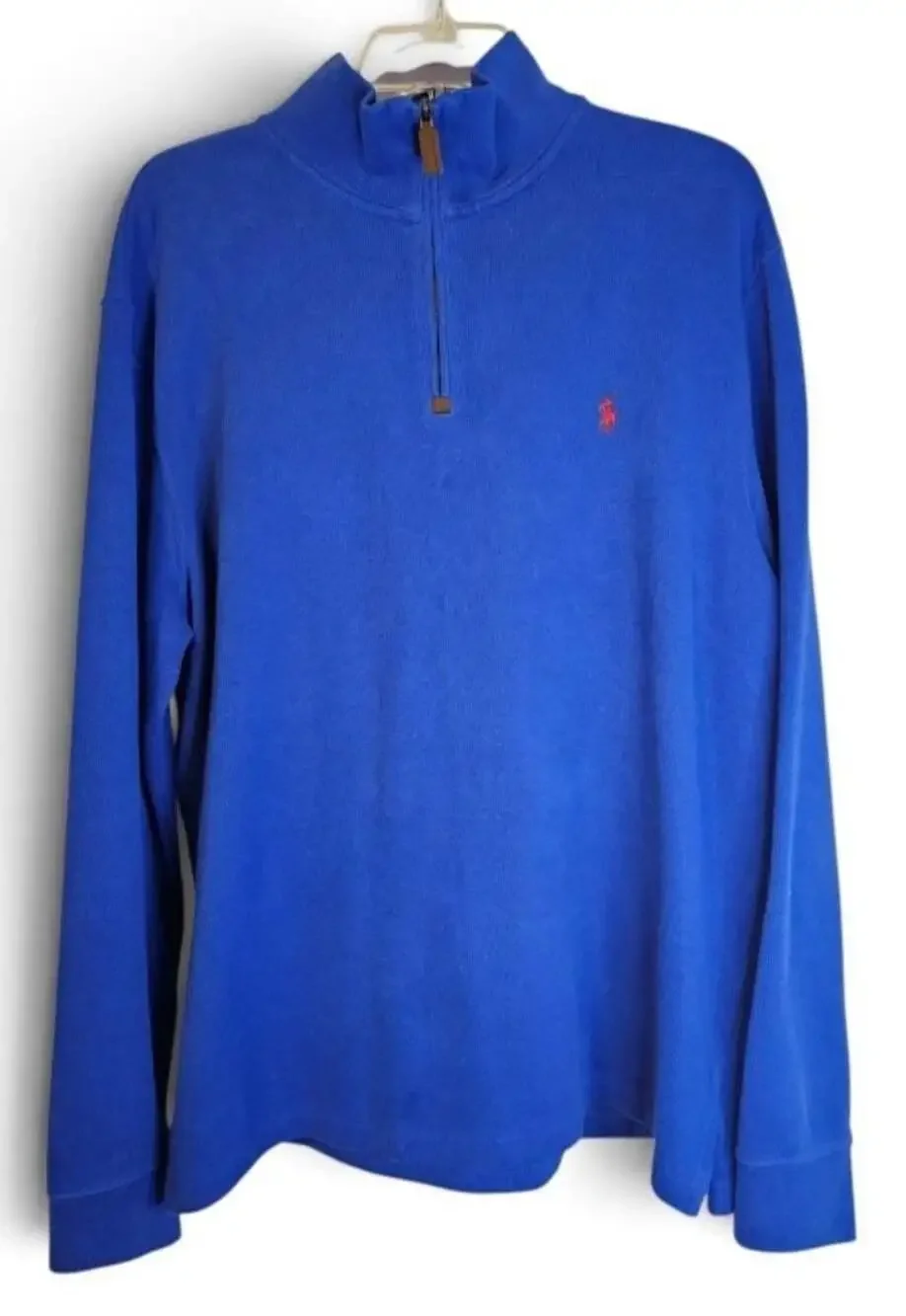 New Polo Ralph Lauren Men's Cruise Roy Quarter-Zip Pullover Sweater